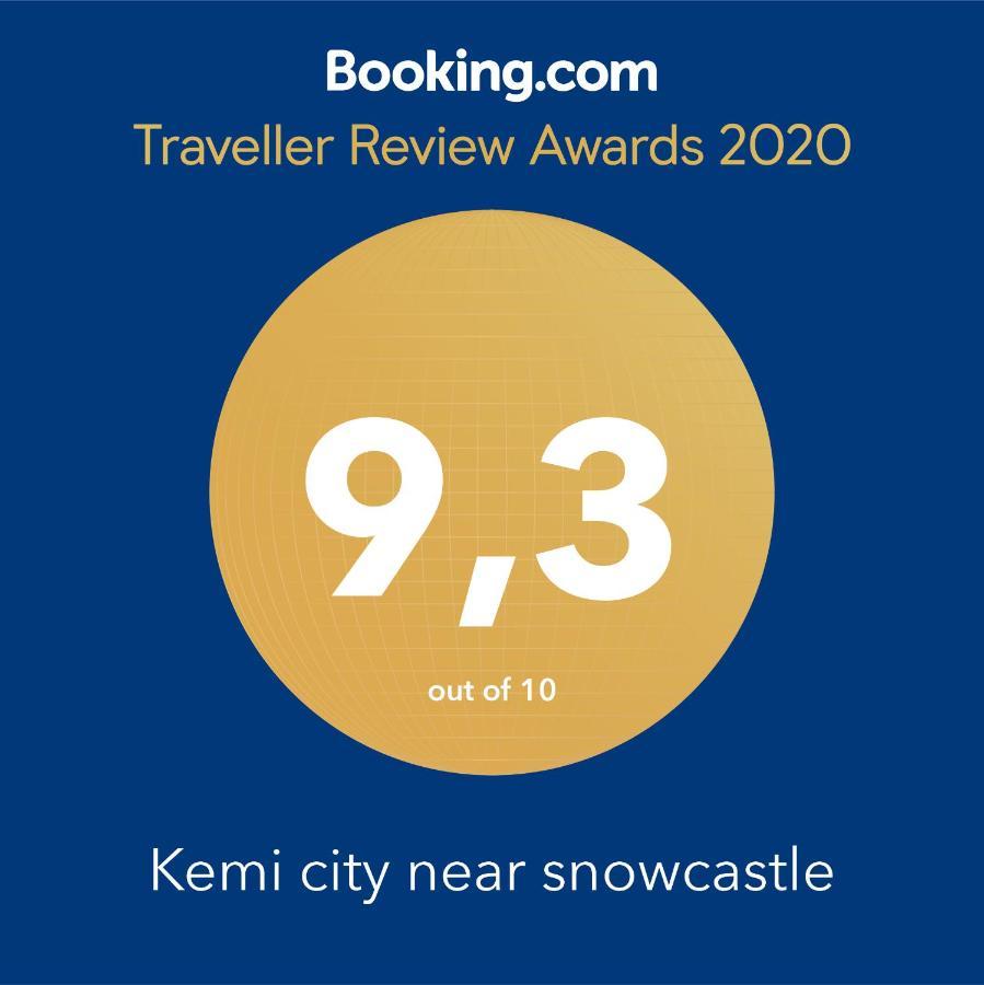 Kemi City L Near Snowcastle, 2 Rooms, Kitchen, Glazed Balcony, Free Parking On Street Eksteriør billede